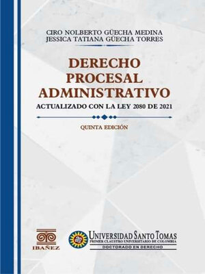 cover image of Derecho procesal administrativo 5° Ed.